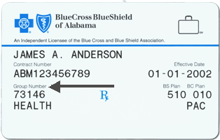 Blue Cross ID Card