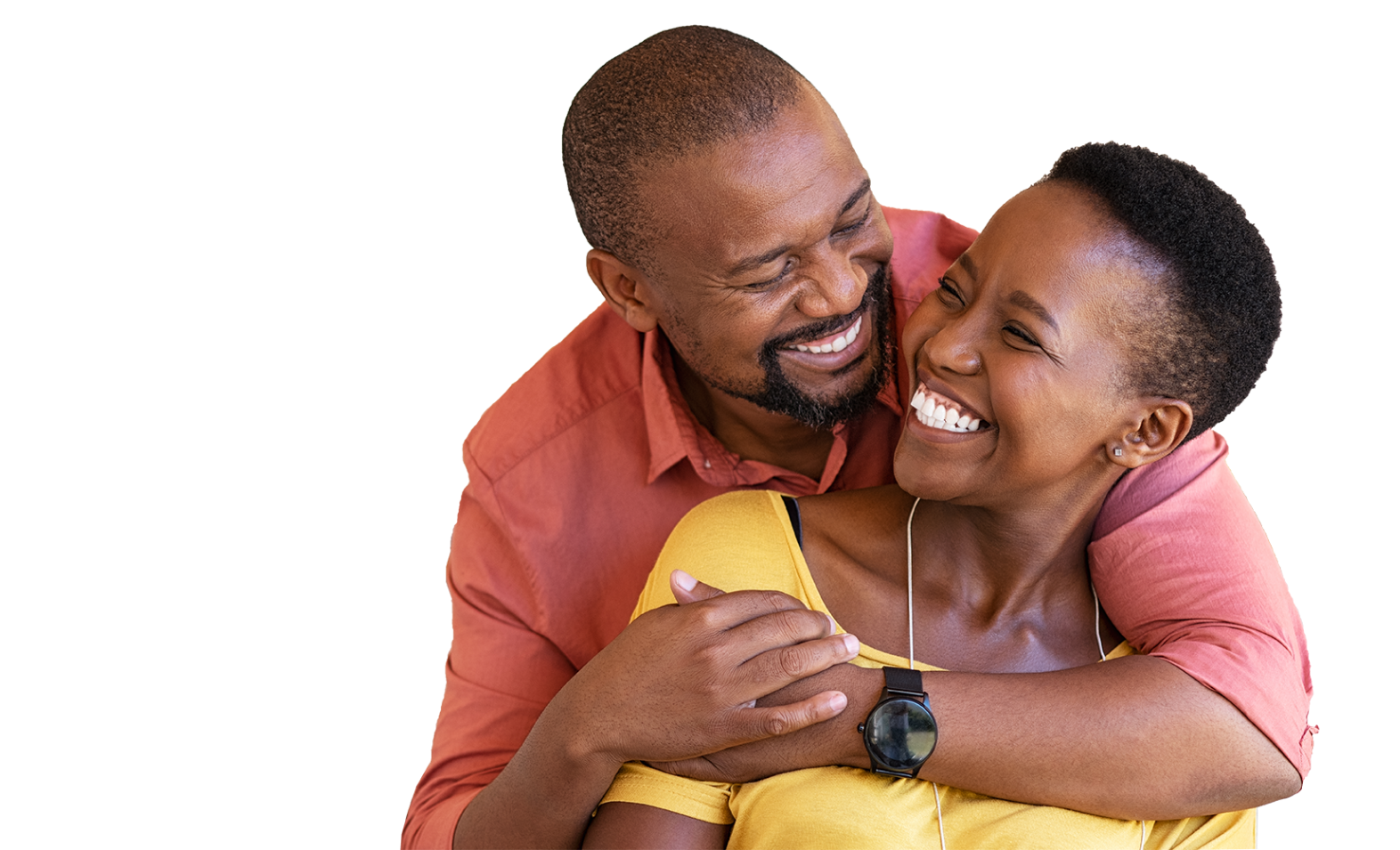 Happy Couple Smiling