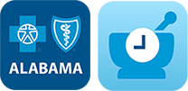 Alabama Blue and myRx Planner App Icons