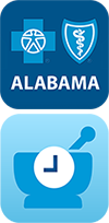 Alabama Blue and myRx Planner App Icons