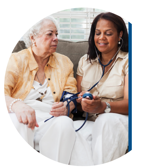 woman being examined by doctor